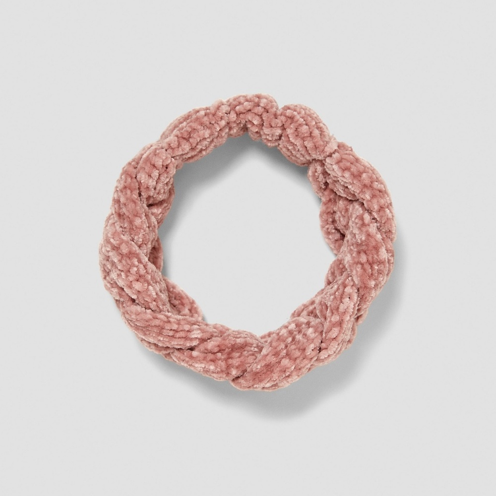 NEW! ZARA BRAIDED CHENILLE HEADBAND